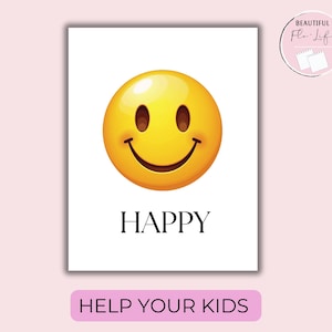 Flashcards de emoções, cartões de sentimentos infantis, atividades de aprendizagem socioemocional, ferramentas para a pré-escola, canto da calma, zonas de autorregulação