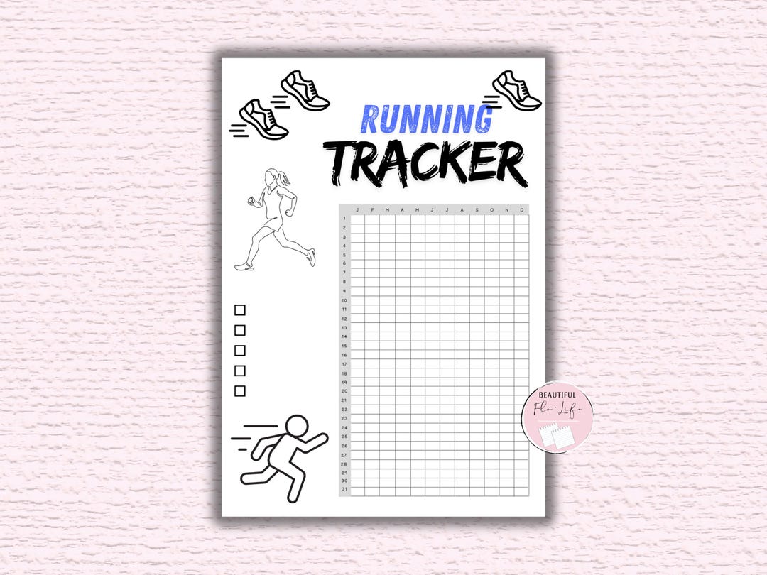 Running Plan, Step Challenge, Run Challenge for Beginners, 500 Miles ...