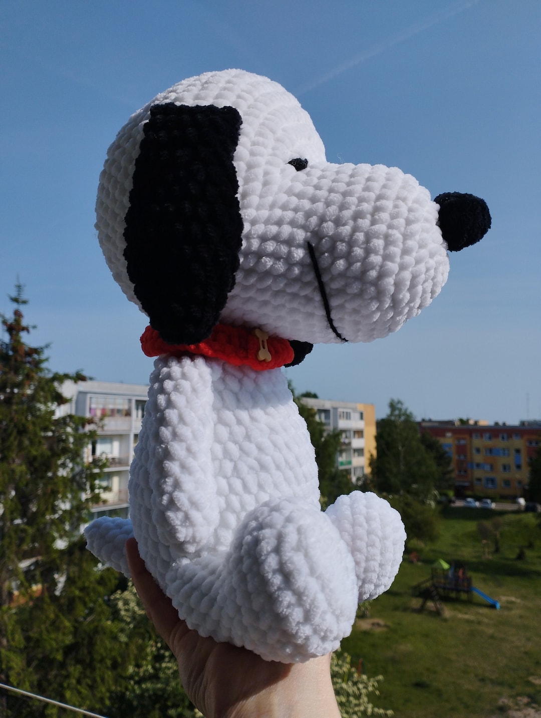 Crochet Snoopy, Crochet Plush Snoopy - Etsy