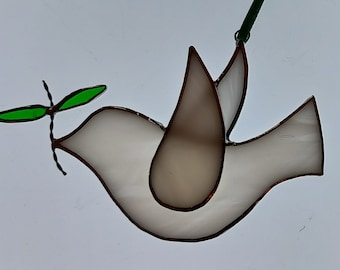 Vidriera Paloma de la Paz