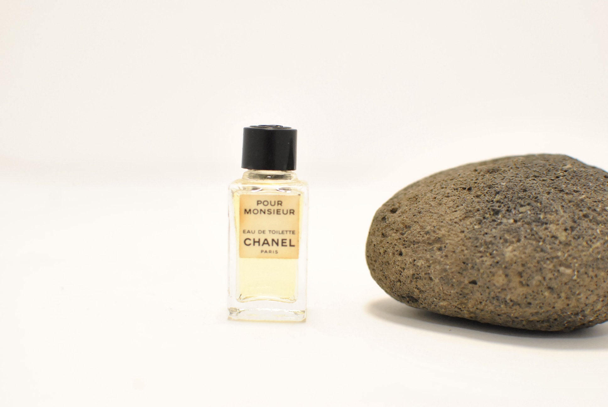 Vintage Pour Monsieur Chanel Miniature Fragrance Bottle Rare 