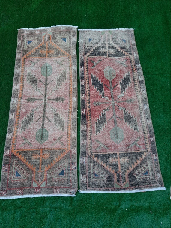 4x3 Rug Pink Area Rug Accent Rug Oushak Area Rug Small 
