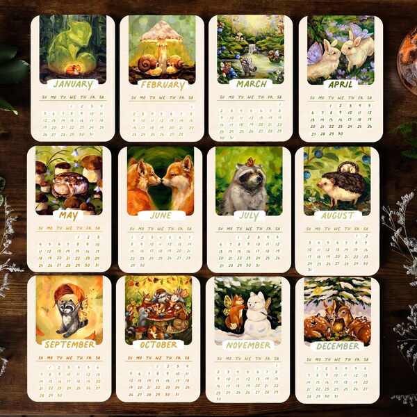 Boobie Calendar Etsy