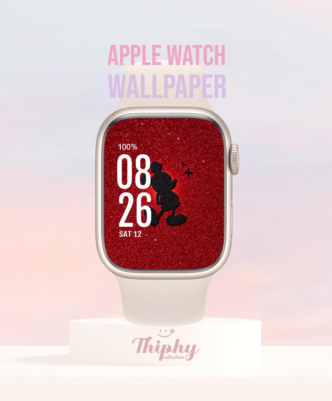 Minnie Mouse Ears Disney Apple Watch Case Apple Watch Mickey Face