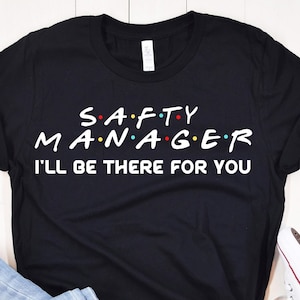 gerente de segurança, coordenador de segurança, camiseta gerente de segurança, saúde e segurança, presente de agradecimento, camisa, presente