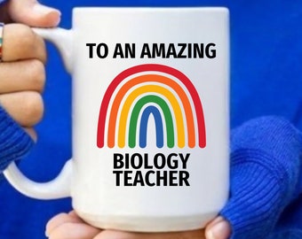 Biology Teacher Gift, Biology Teacher, Biology Teacher Mug, Teacher Gift, Teacher Mug, Coffee Mug