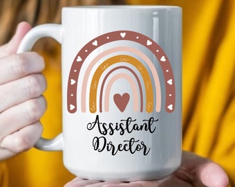 Assistant Director, Director Gift, Director Mug, Gift for Her, Director, Gift for Him, Custom Mug