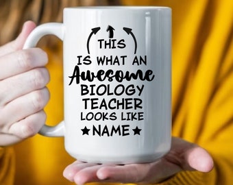 Biology Teacher Gift, Biology Teacher, Biology Teacher Mug, Teacher Gift, Teacher Mug, Coffee Mug