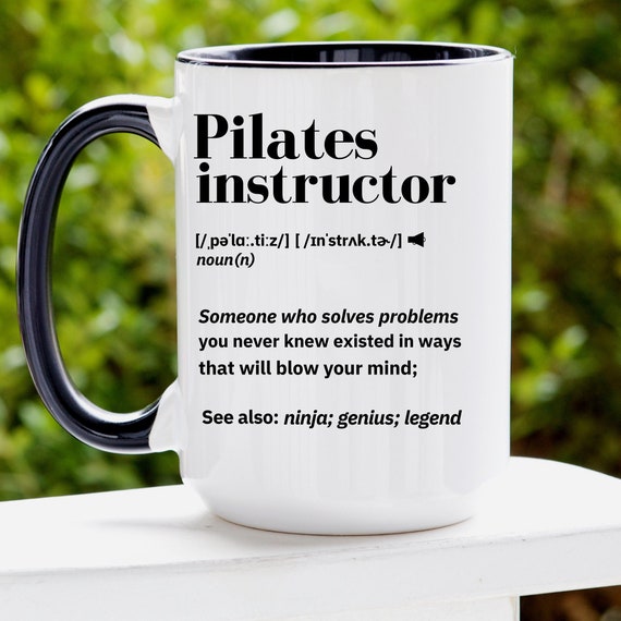 Personalized Pilates Gift Mug Mother's Day Gift Pilates Instructor