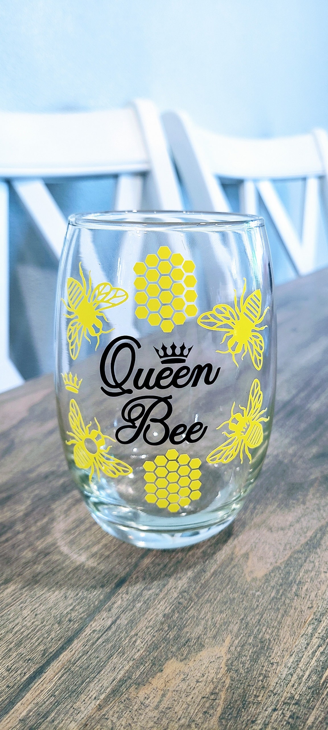 Bee Themed Gifts Including Queen Bee Stainless Steel Wine Tumbler with  Straw and Brush 10 Pcs Tiny R…See more Bee Themed Gifts Including Queen Bee