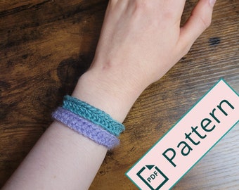 Simple Bracelet  – PDF Crochet Pattern Download