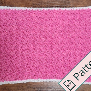 Suzette Stitch Placemat – PDF Crochet Pattern Download