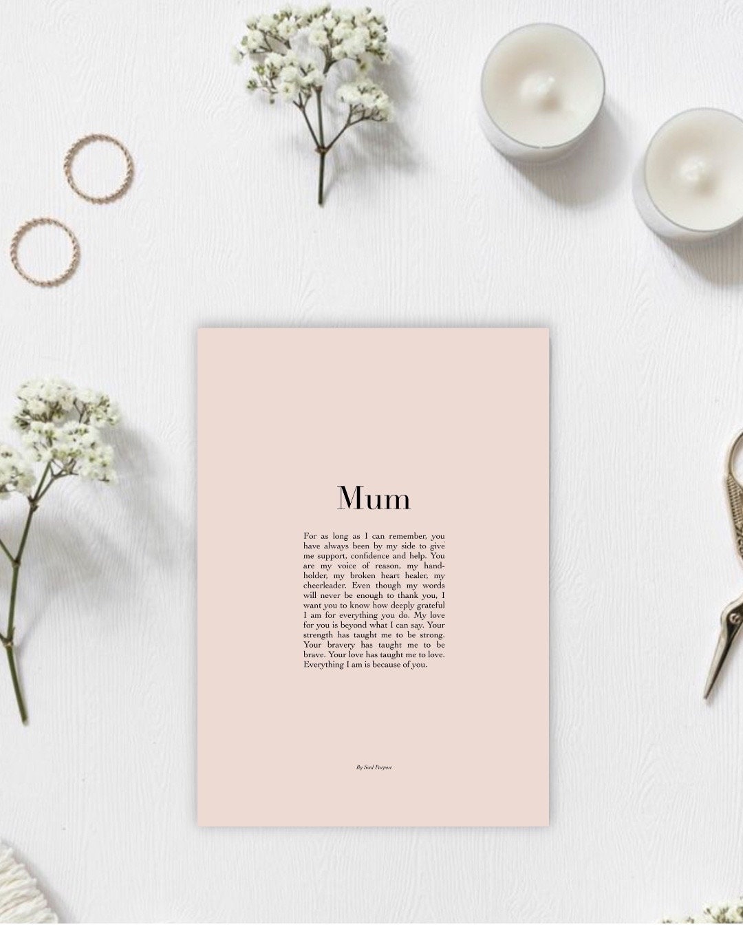 Heartfelt Gift for Mum Mum Definition Meaningful Mum Gifts Sentimental