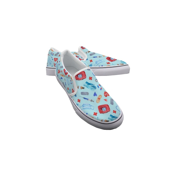 slip on nurse shoes