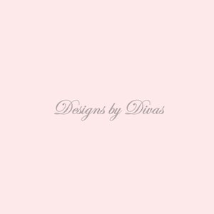 May include: A white background with the text "Designs by Divas" in a gray, cursive font.
