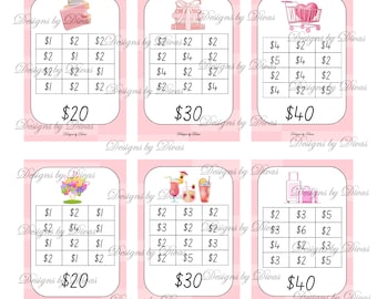 Mini Savings Challenges, Cash Stuffing, Digital Low Budget v3