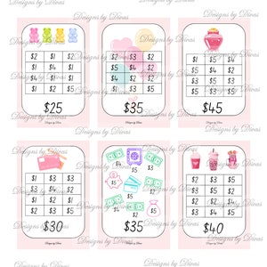 Mini Savings Challenges, Cash Stuffing, Digital, Low Budget