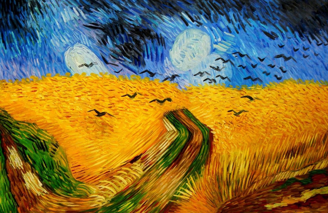 Vincent Van Gogh Cornfield With Crows P96273 120 X 180 Cm Oil Painting