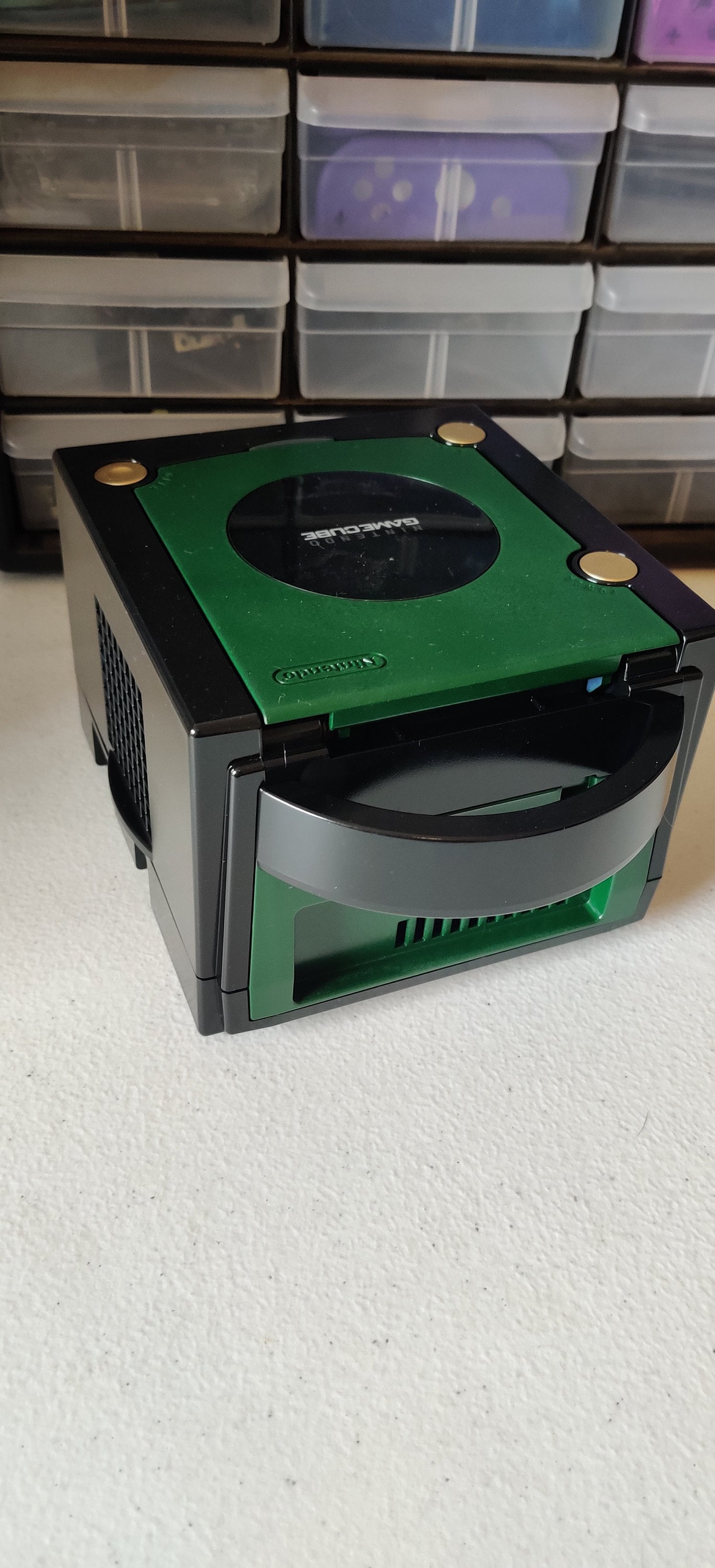 Nintendo Gamecube Console Green Black and Gold DOL-001 | Etsy
