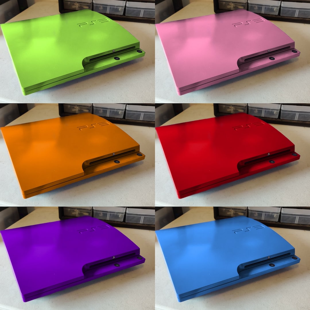 Custom Colored Playstation 3 PS3 Console Etsy