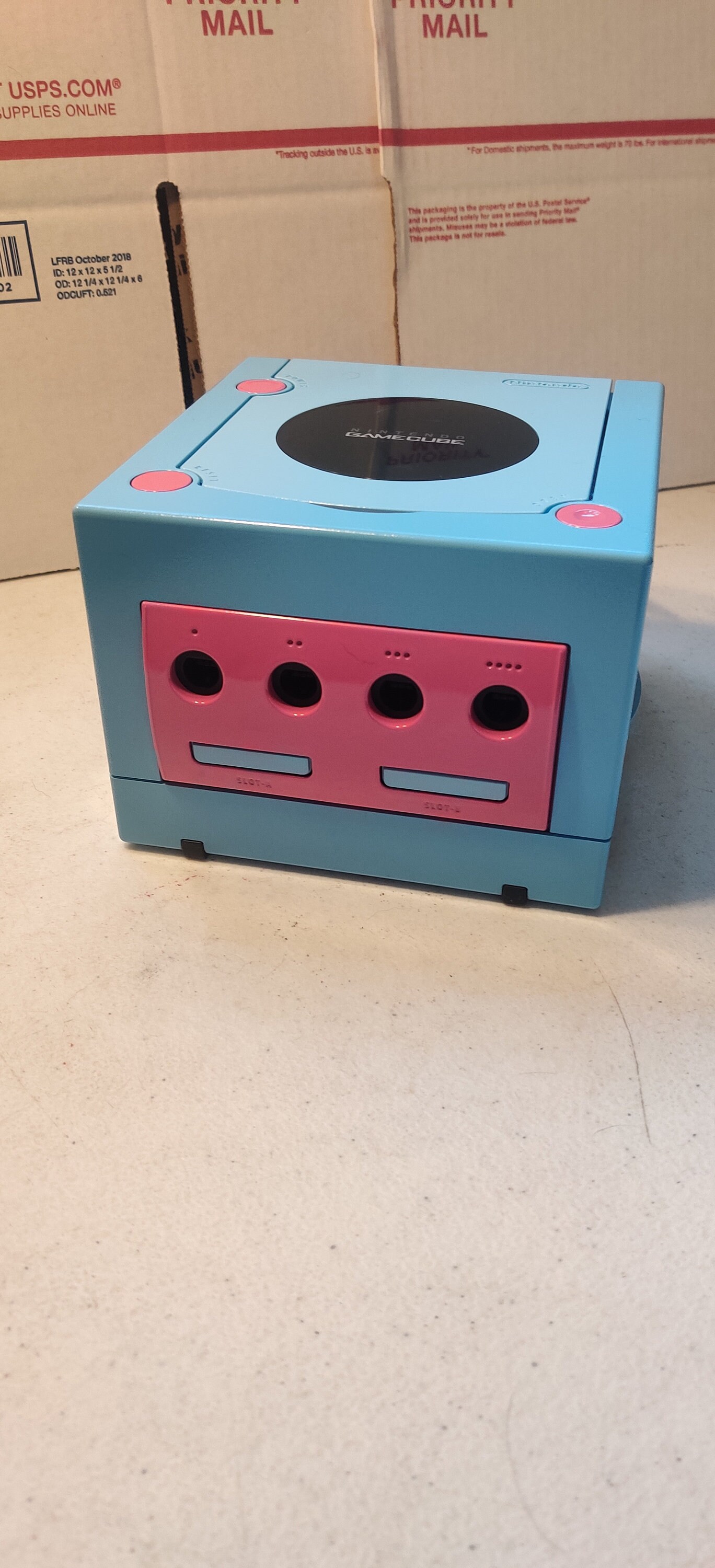 Nintendo Gamecube Console Light Blue and Hot Pink DOL001 Etsy