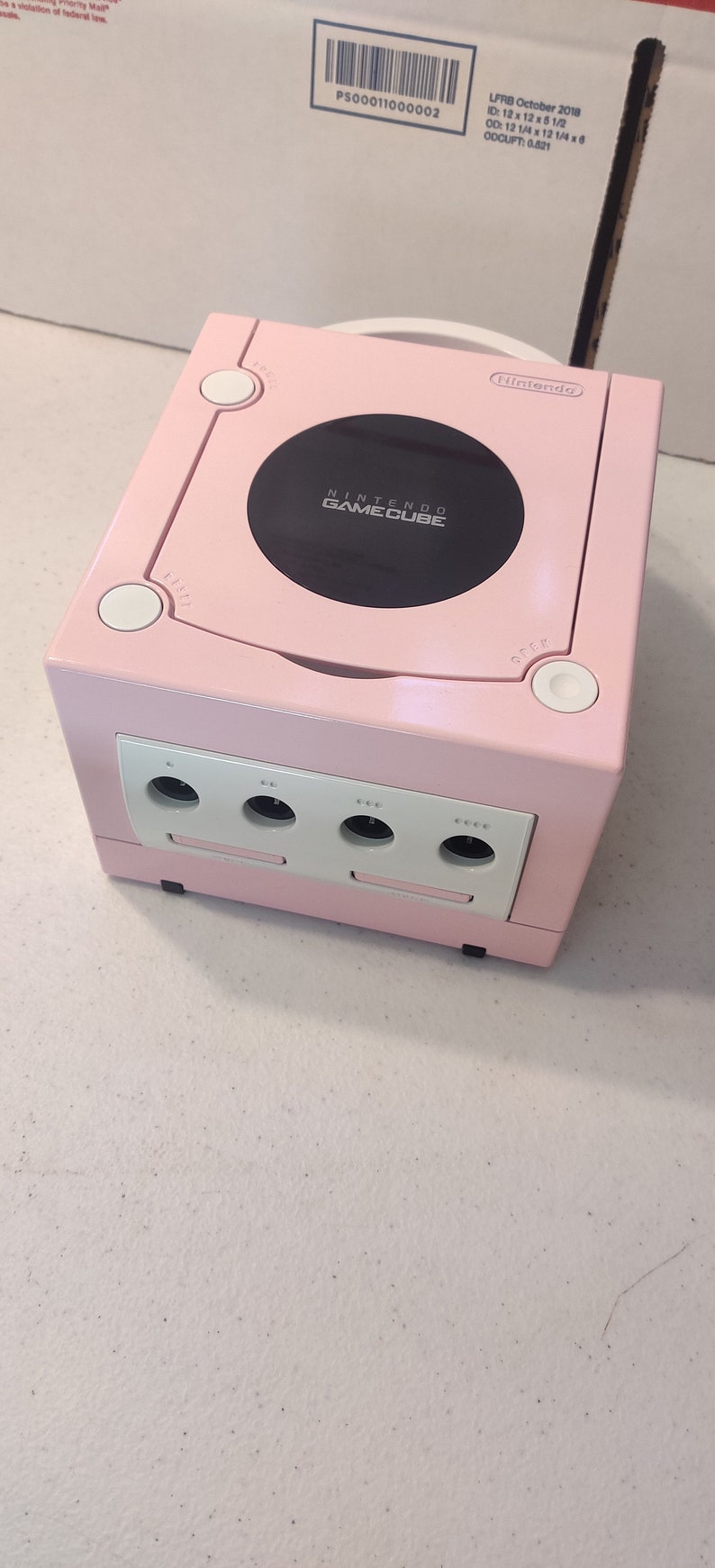 Nintendo Gamecube Console Light Pink and White DOL001 Etsy