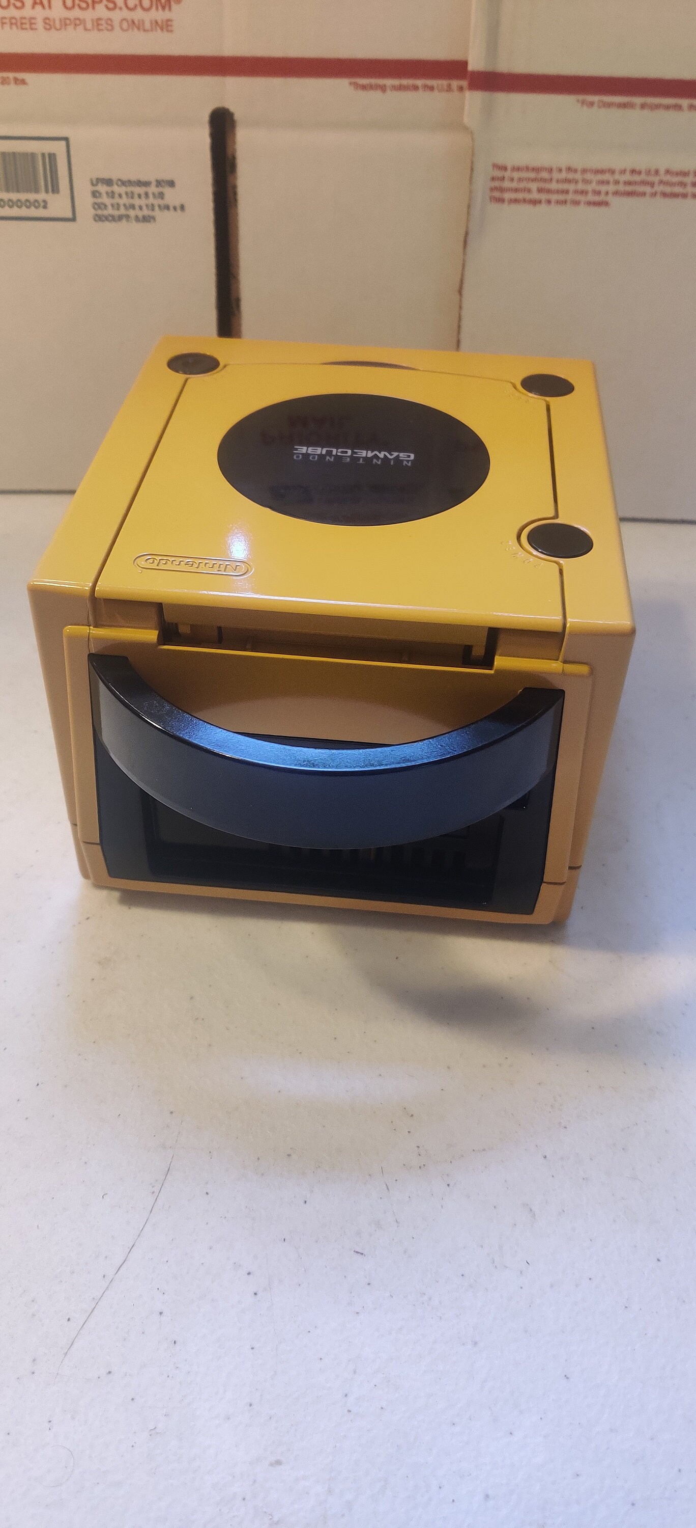 Nintendo Gamecube Console Yellow and Black DOL001 Etsy
