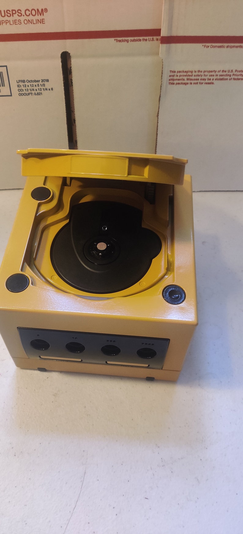 Nintendo Gamecube Console Yellow and Black DOL001 Etsy