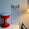 Lot de 4 Tabouret de bar - Métal & Métal - Orange - Mason