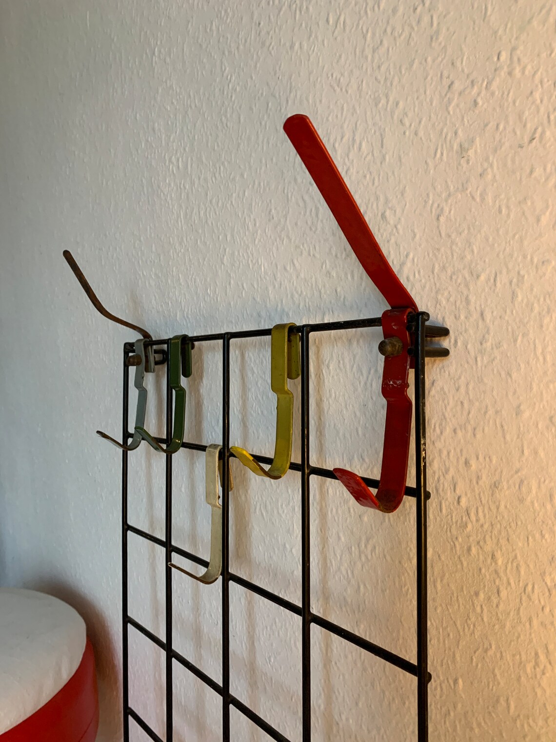 STUDIOSECONDLOVE VINTAGE String Wardrobe 70s 60s Metal Wire Black ...