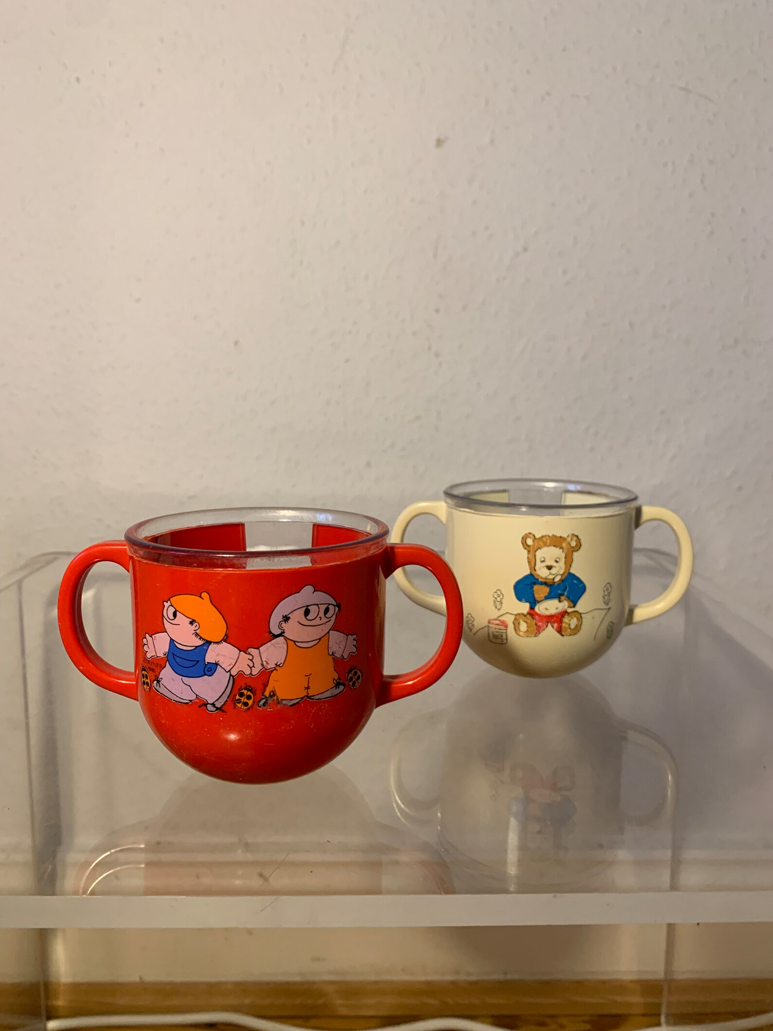 70s 60s EMSA made in WEST GERMANY tilt-proof kids cup
