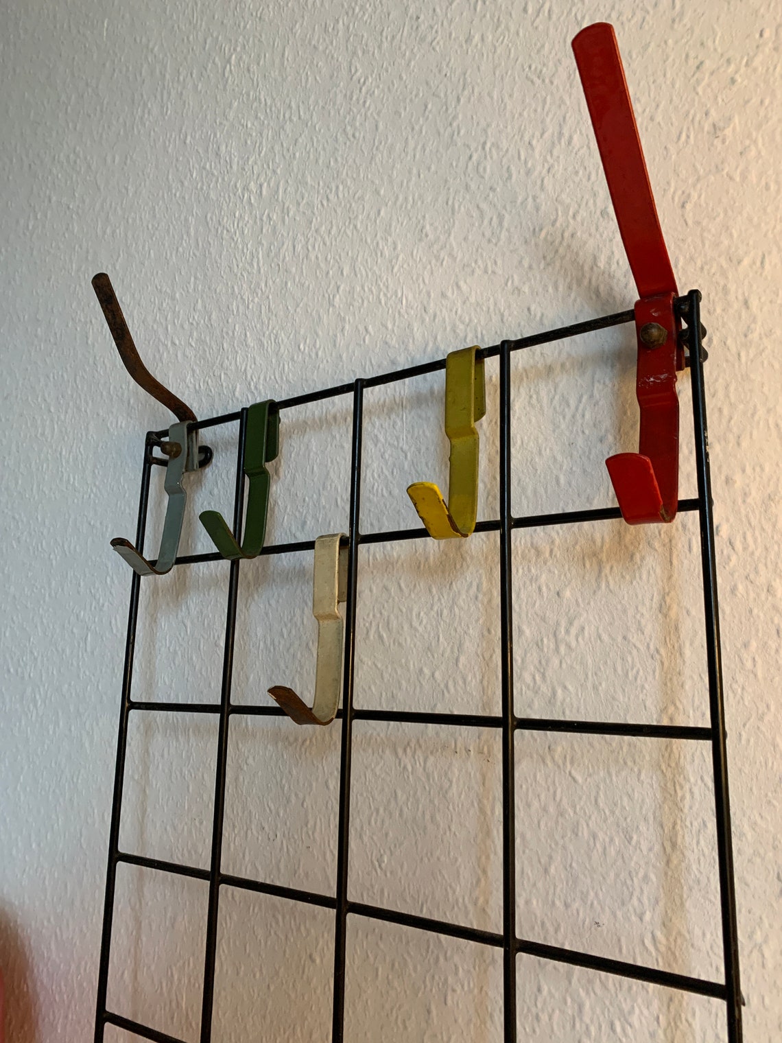 STUDIOSECONDLOVE VINTAGE String Wardrobe 70s 60s Metal Wire Black ...