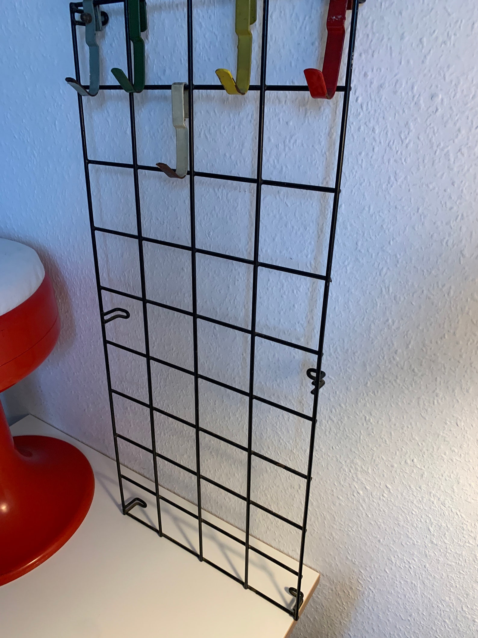 STUDIOSECONDLOVE VINTAGE String Wardrobe 70s 60s Metal Wire Black ...