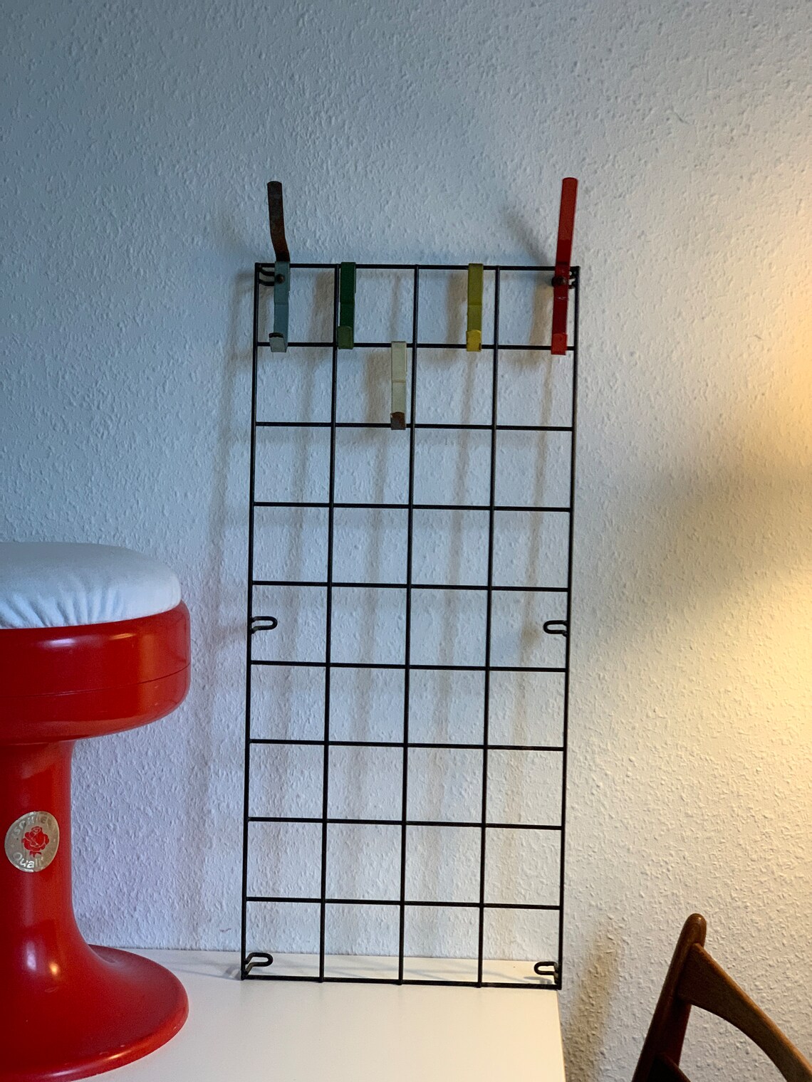 STUDIOSECONDLOVE VINTAGE String Wardrobe 70s 60s Metal Wire Black ...