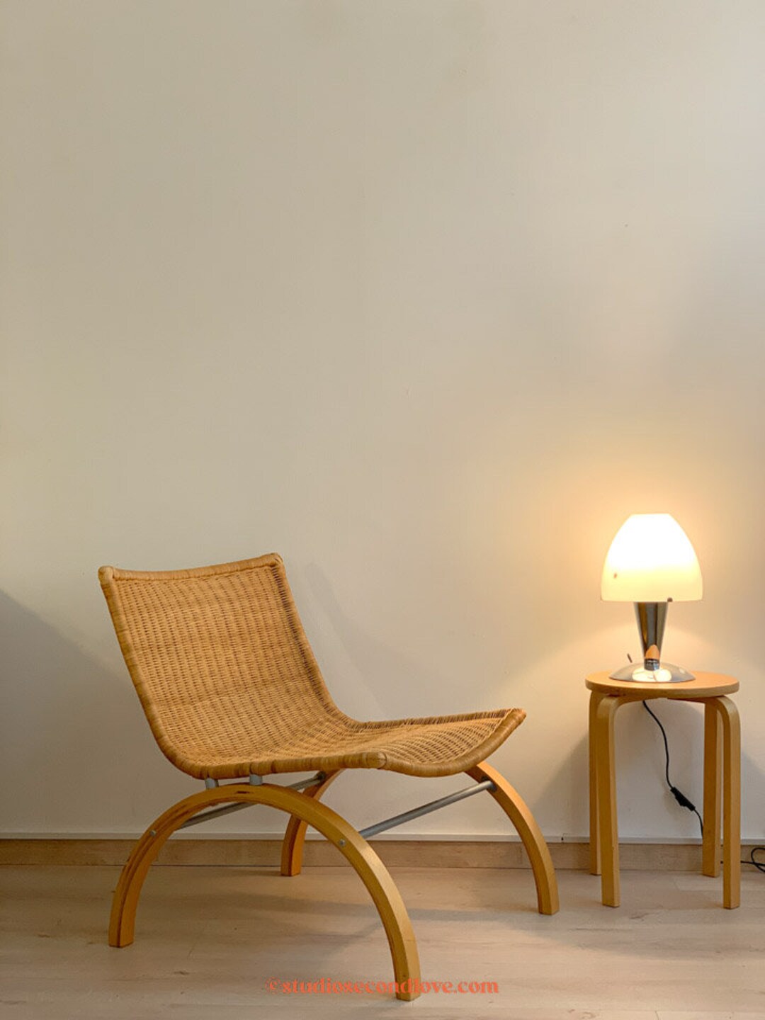 STUDIOSECONDLOVE 1/4 Vintage Ikea Björket Rattan Cane Armchair Tord Björklund Natural - Etsy Australia