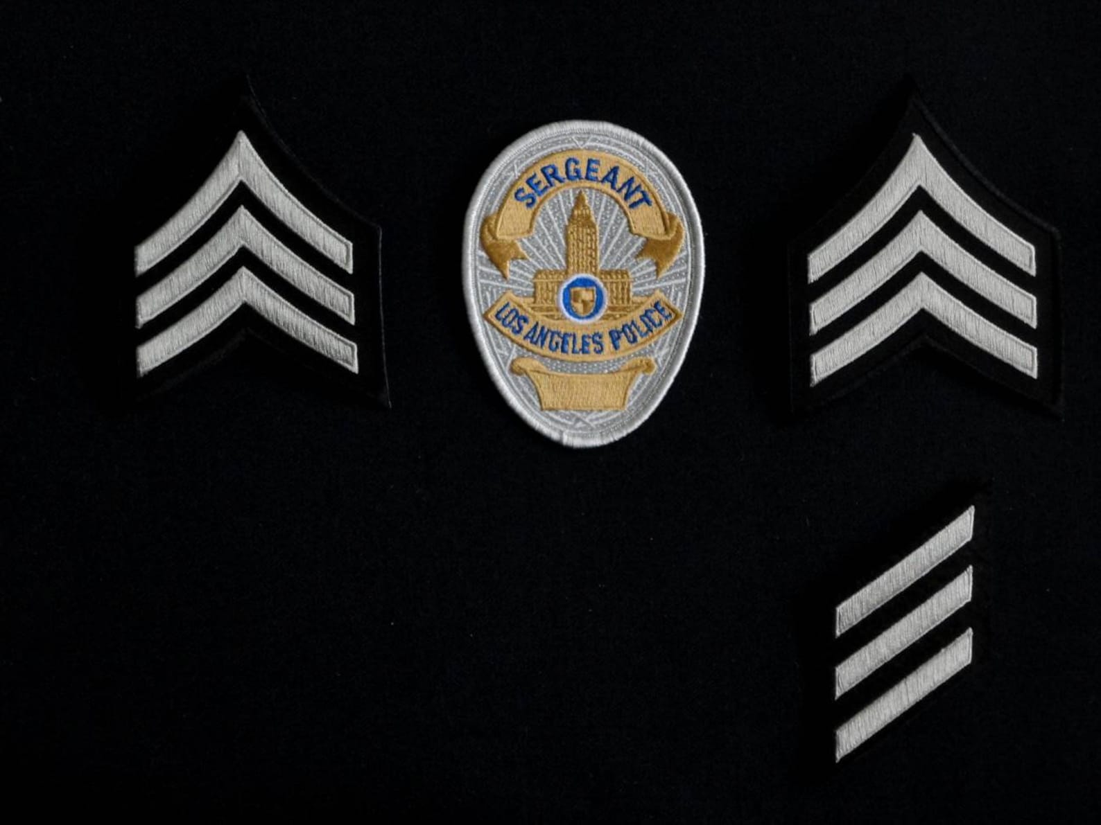 LAPD Patch-set Sergeant Los Angeles Police Department | Etsy UK