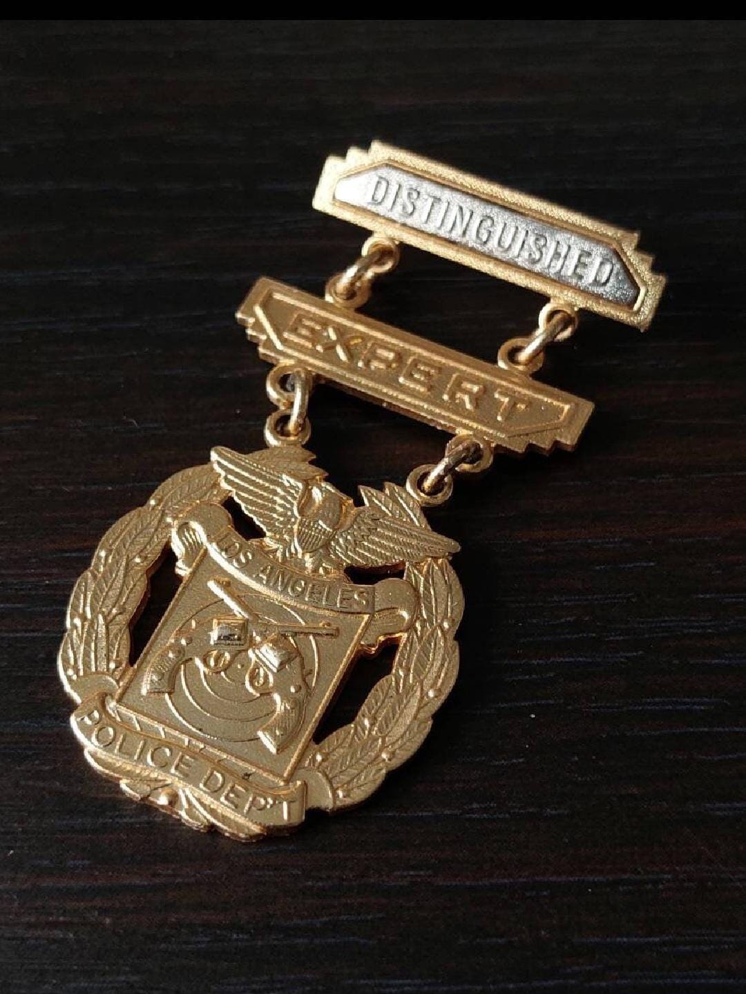 Los Angeles Police Department Shooting Medal DISTINGUISHED EXPERT