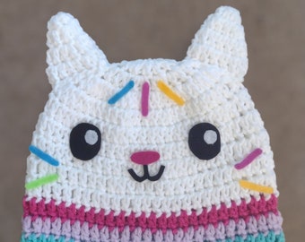 Cakey Crochet hat