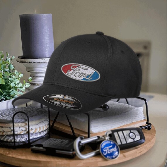 Custom Embroidered Flex Fit, Snapback Hat Ford UK