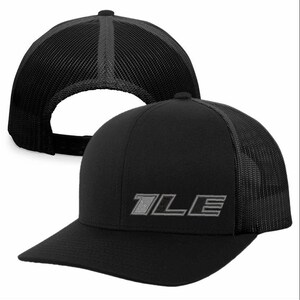 Custom Embroidered 1LE Emblem Hat Silver