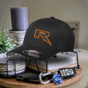 Custom Embroidered Flex Fit, Snapback Hat - Raptor