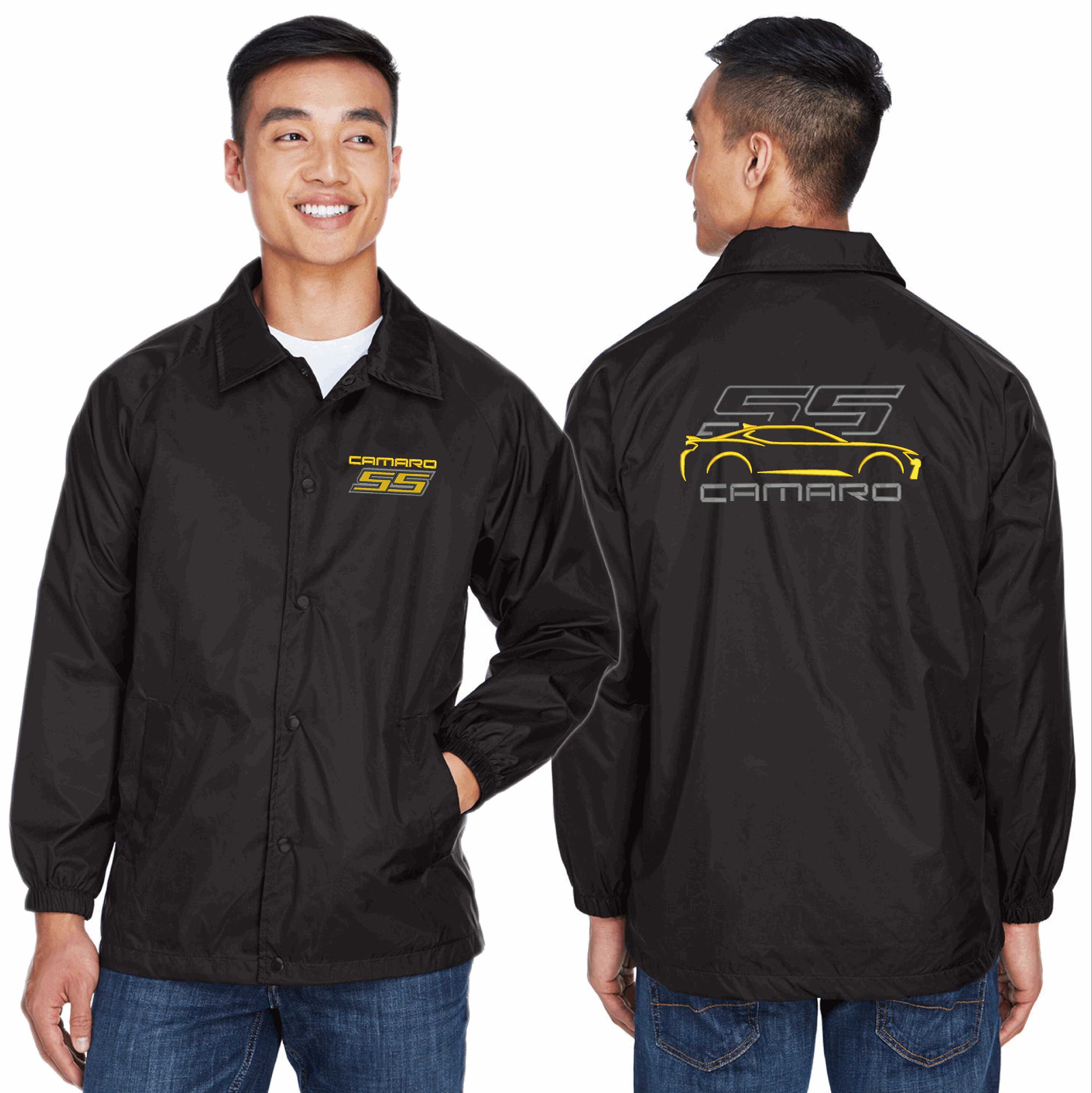 Custom Embroidered Staff Jacket Camaro SS Etsy