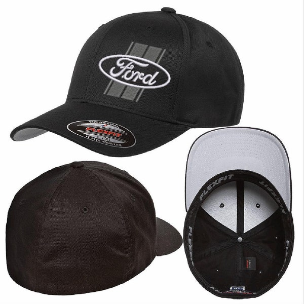 Custom Black Stripe Special Ford Hat