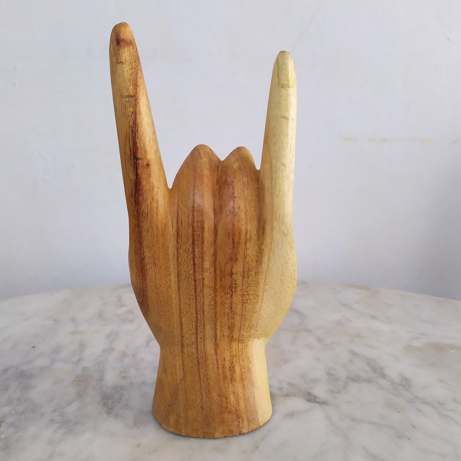 Sign Language Love, I Love You Sign Language Art, Hand Carved Statue ...