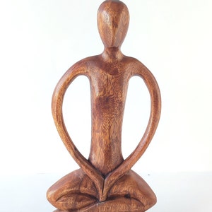 Meditation yoga poses 30 cm. Yoga Sculpture Ornament, Yoga Style
