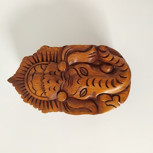 Beautiful wooden Jewelry Box / Big Ganesha puzzle box  / Handcrafted puzzle box / magic box / Christmas/Birthday Gift / Mother’s Day