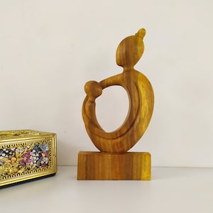 Abstract Sculpture Of Mother And Baby &quot;warmth of mother&#39;s affection&quot;.  Gift for my beloved mother