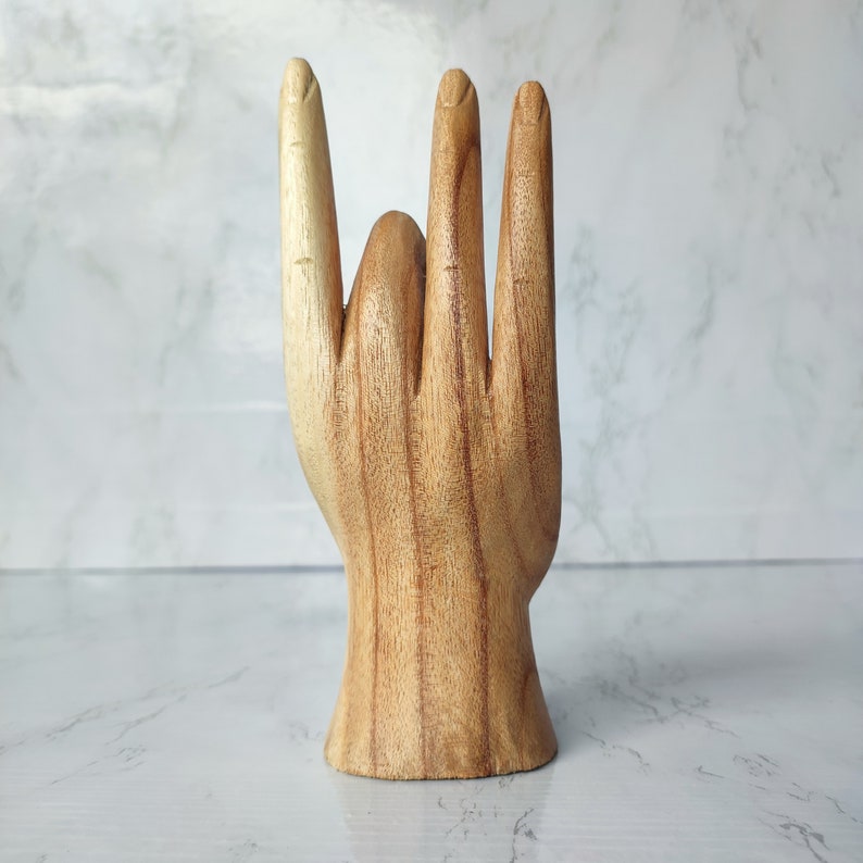 Mudra hand statue. Mudra wood sculpture. Hand Gesture Mudra Statue. Mudra decoration image 9