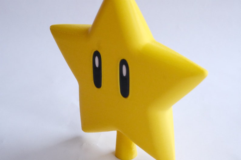 Super Mario Star Tree Topper Christmas Star Christmas Tree Decoration