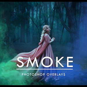 500 Smoke Photo Overlays for Photoshop, Lightroom Classic, and more. Use them for fog, steam, weather photography, or other visual effects.